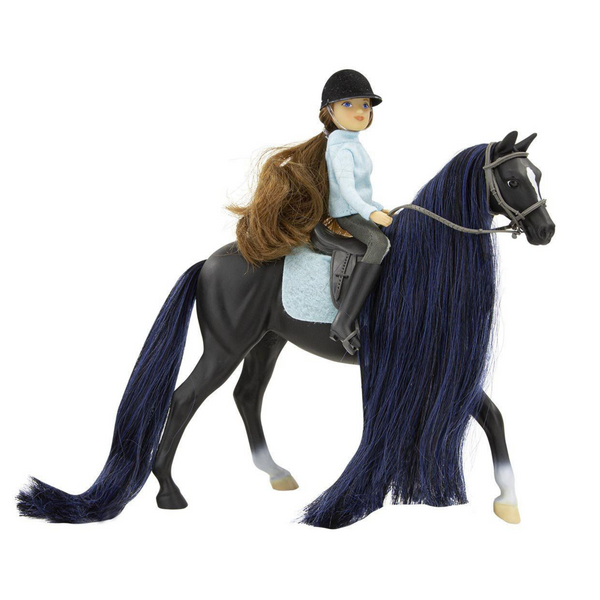 Breyer Classics Jet & English Rider Charlotte 61145