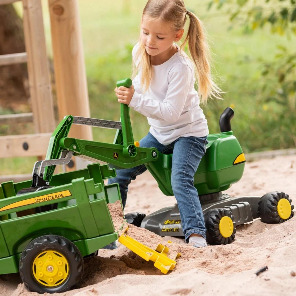 Rolly Toys John Deere Ride On 360 Excavator 421022