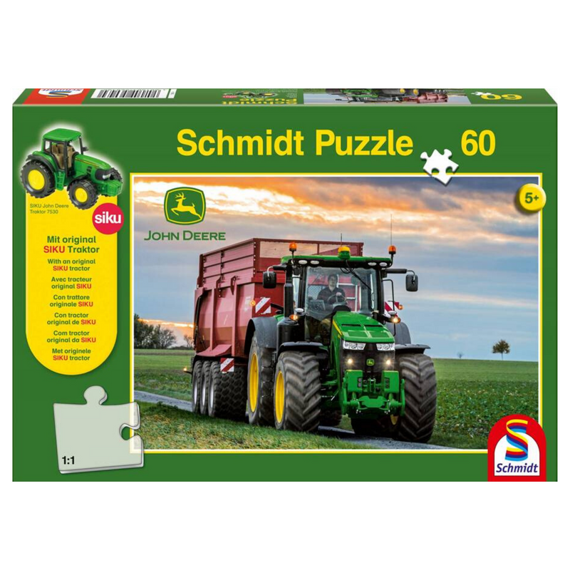 John Deere 83790R Tractor 60pc Puzzle & Play Set