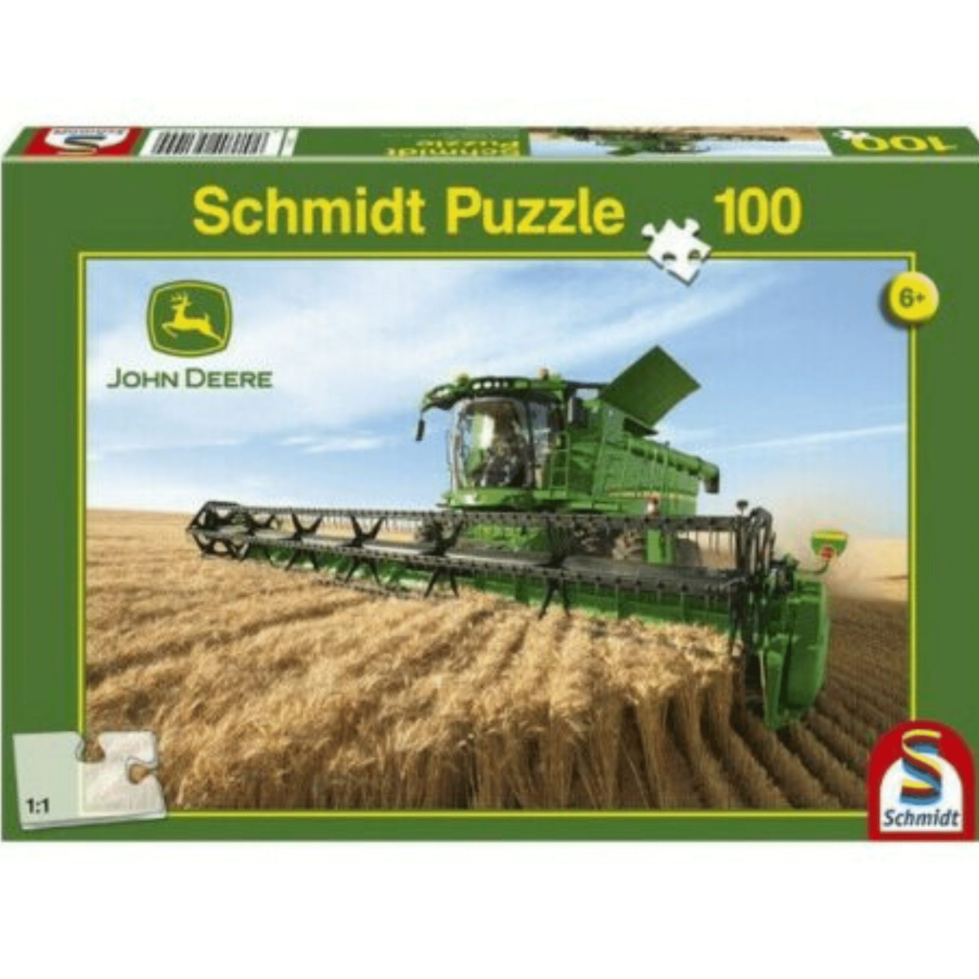 John Deere Combine Harvester S690 Puzzle 100pcs
