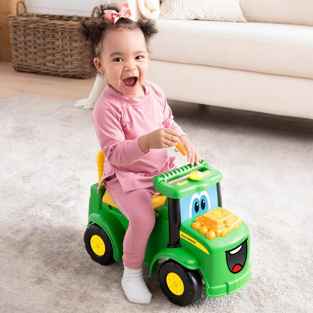 Ride on john deere tractor for toddlers shop