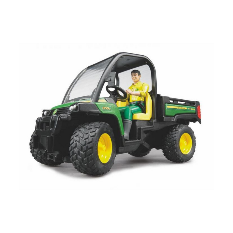 Bruder John Deere Gator XUV 855D with Driver