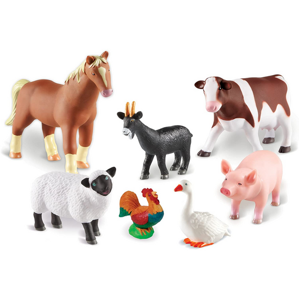 Learning Resources Jumbo Farm Animals