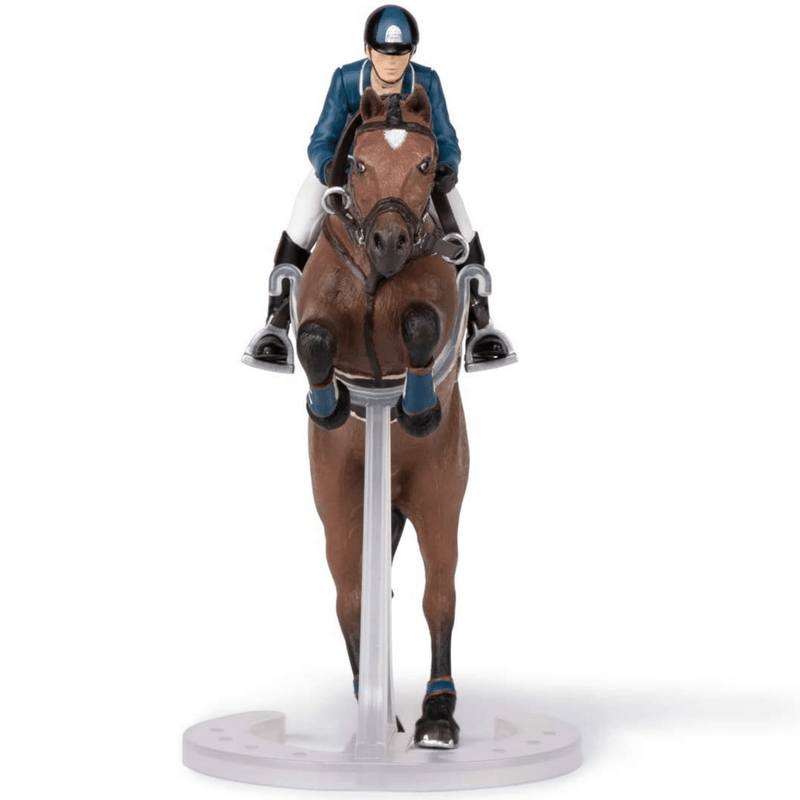 Horse jumping hot sale toy