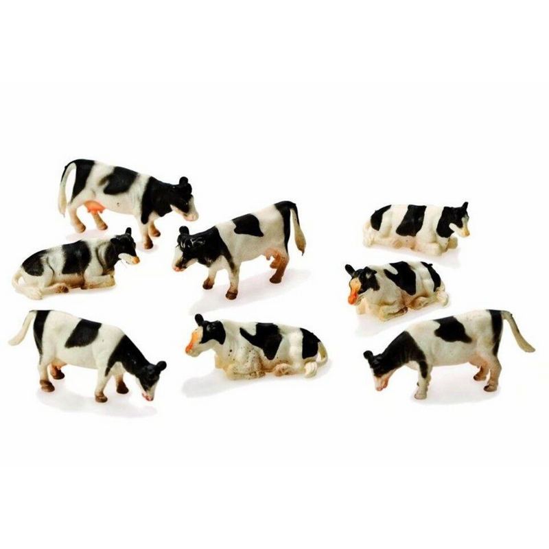 Kids Globe Mini Black and White Cows