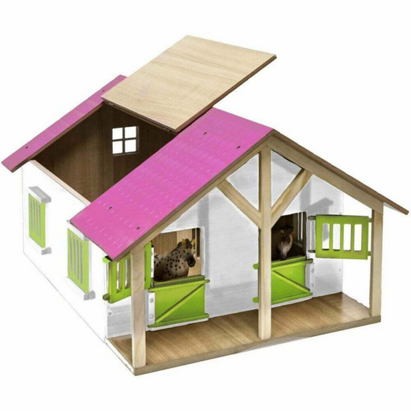 Kids Globe Pink Stable