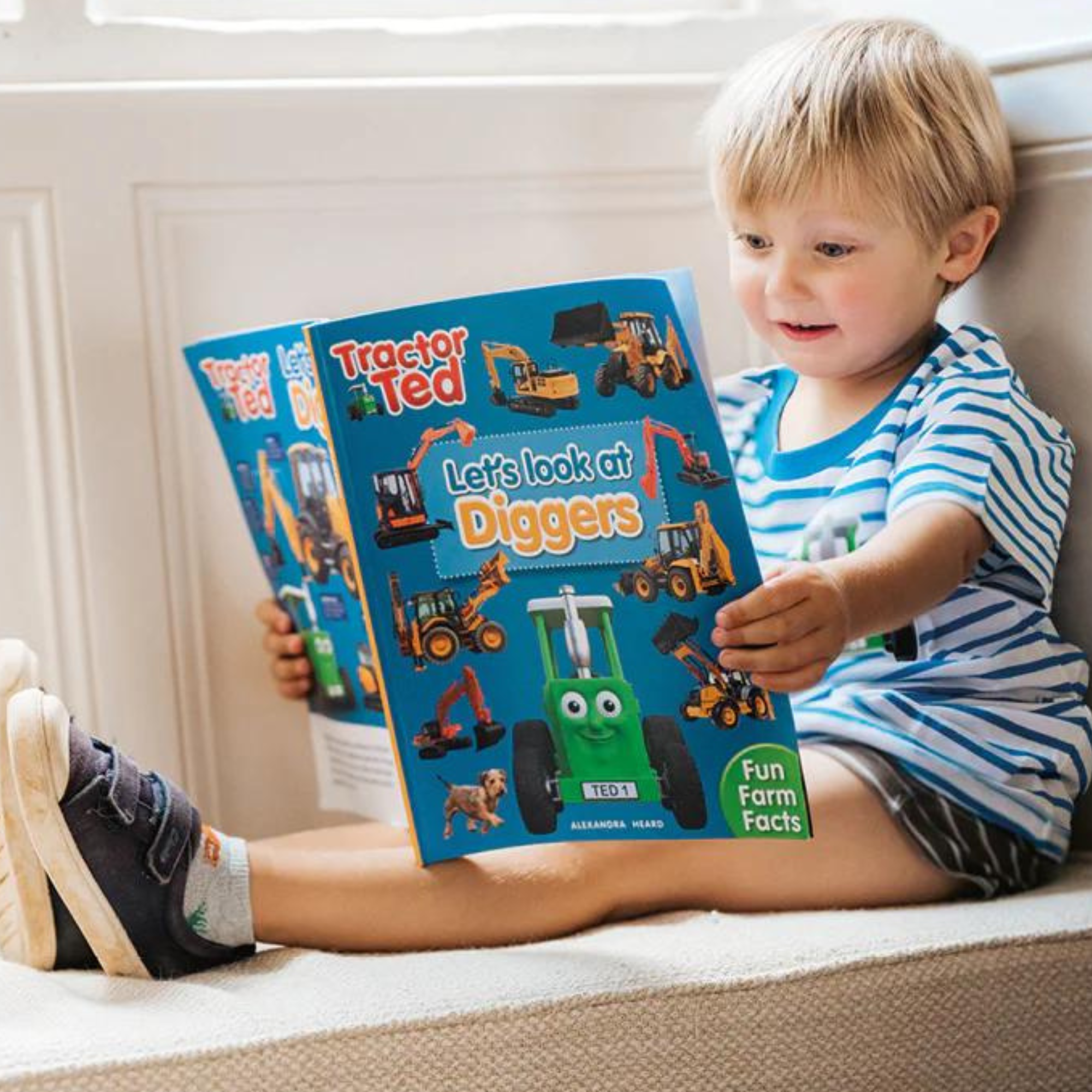 Tractor Ted Let's Look at Diggers Book