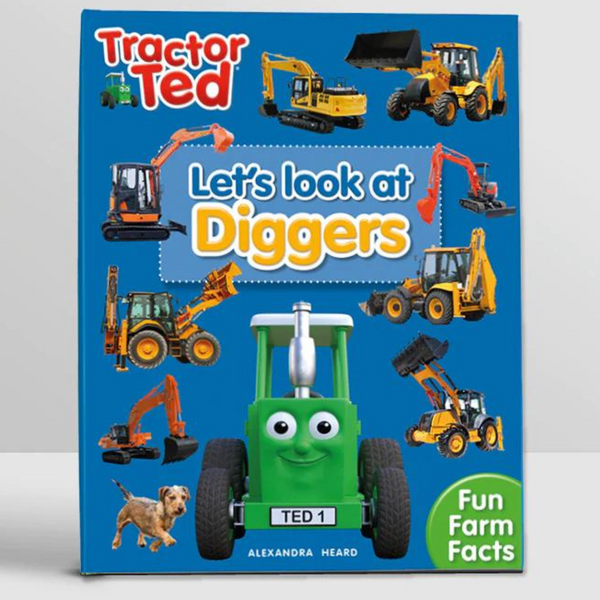 Tractor Ted Let's Look at Diggers Book
