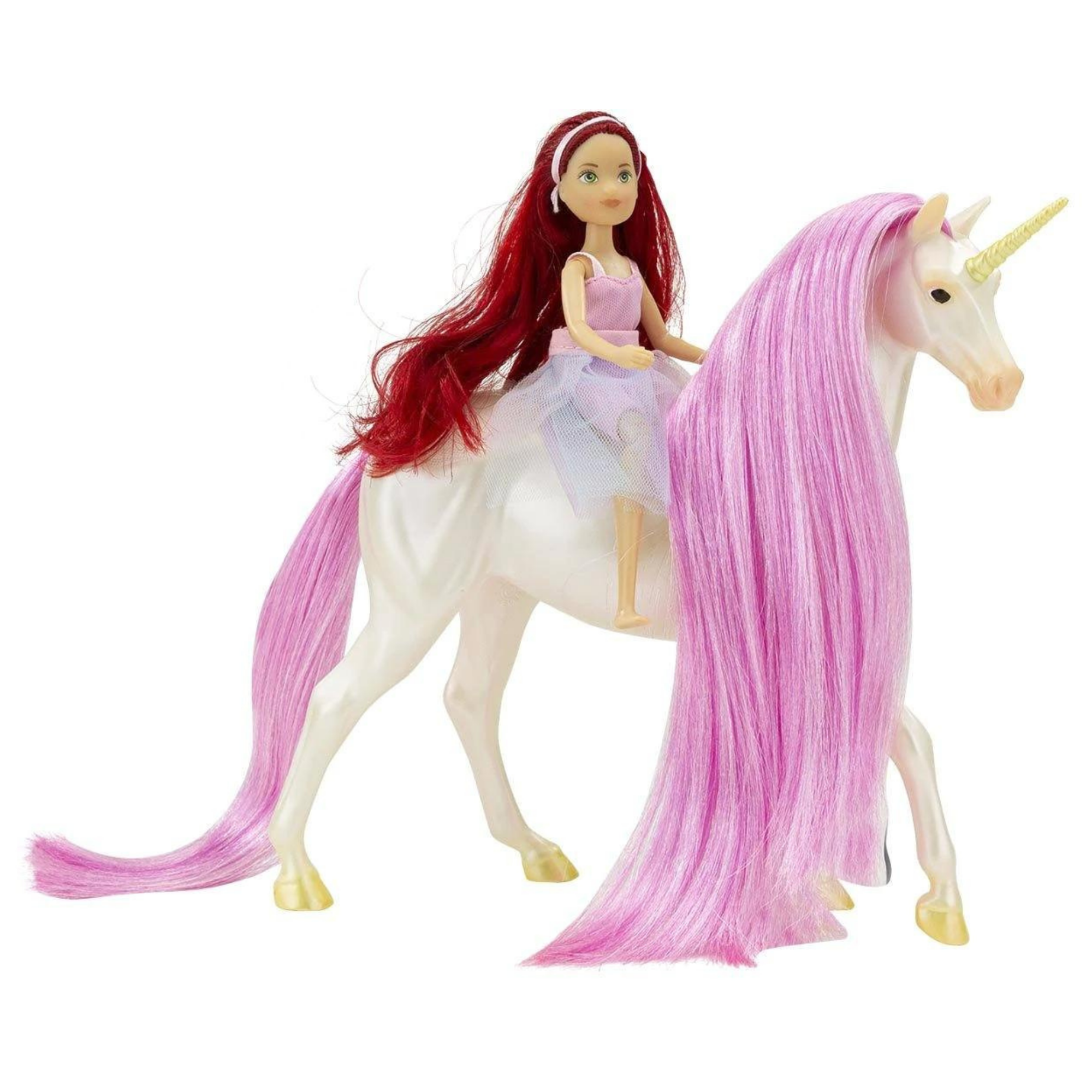 Breyer Classics Magical Unicorn Sky & Fantasy Rider Meadow 61147