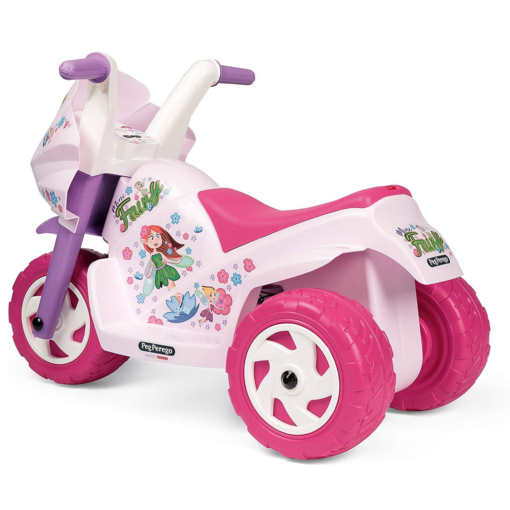Pink top electric motorbike