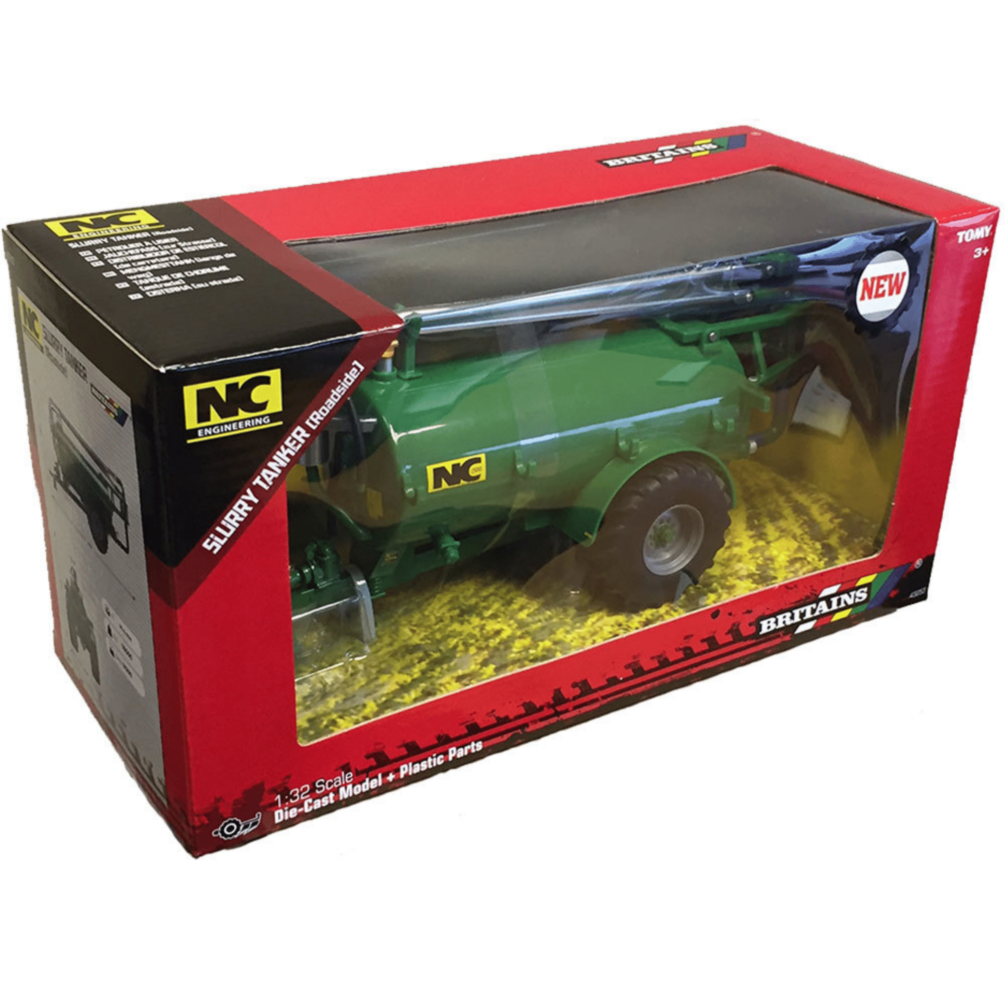 Britains NC Roadside Slurry Tanker Green  43253