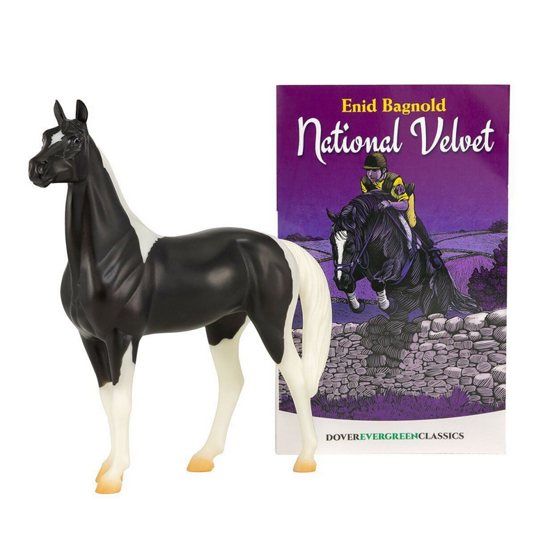 Breyer National Velvet Horse And Book Set 