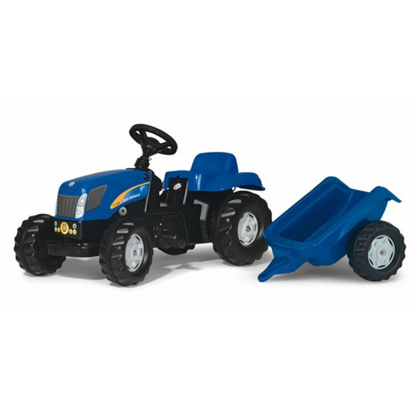 Rolly Kid New Holland TVT190 Tractor & Trailer 013074