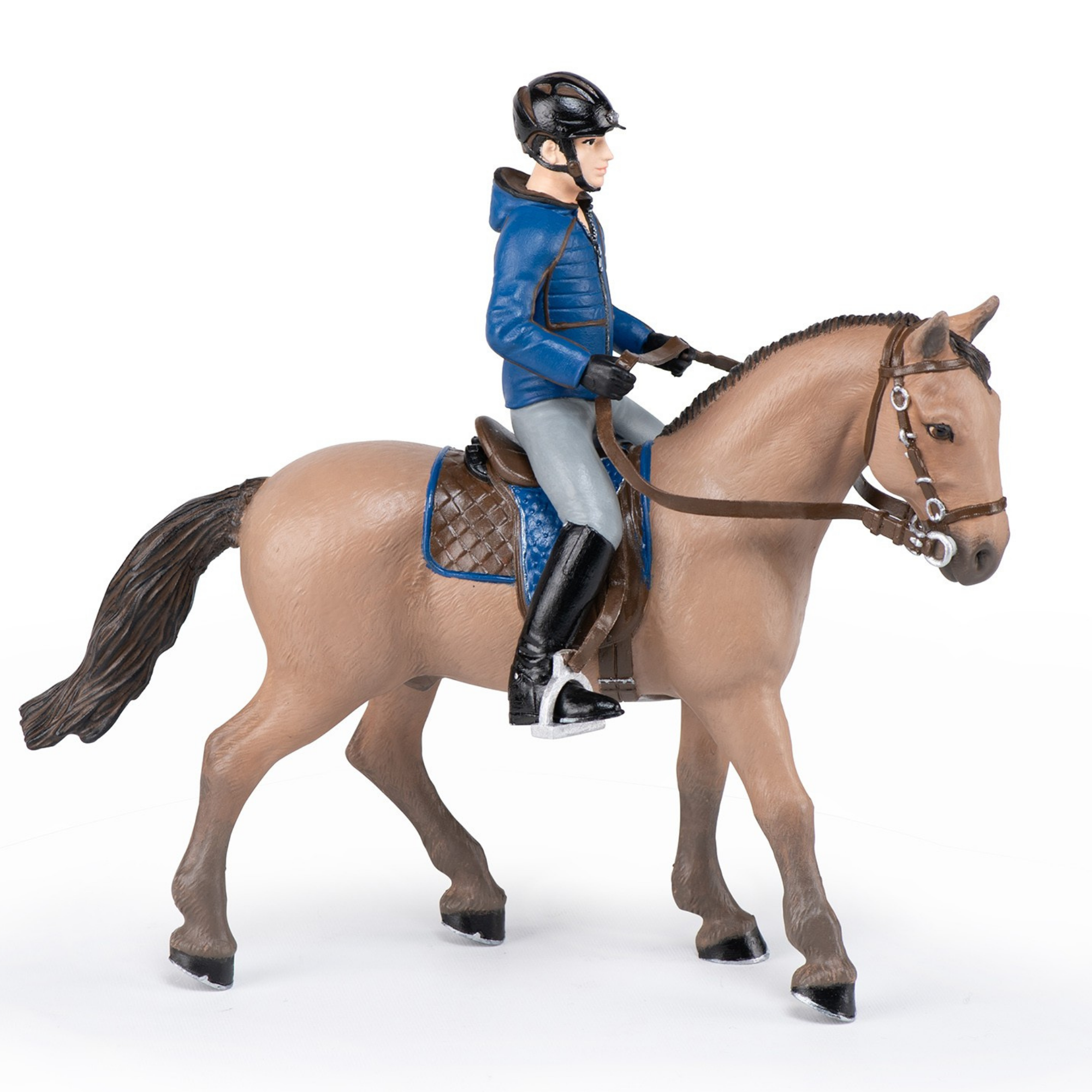 Papo Walking Horse with Male Rider