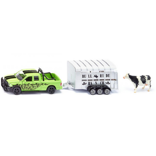 RAM 1500 with livestock trailer Nr. 1998, 1:50