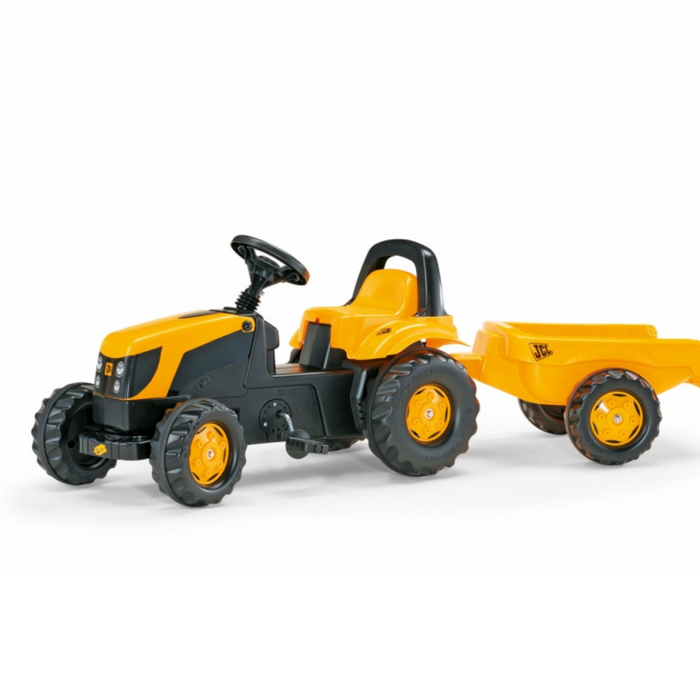 JCB Rolly Kid Tractor and Trailer