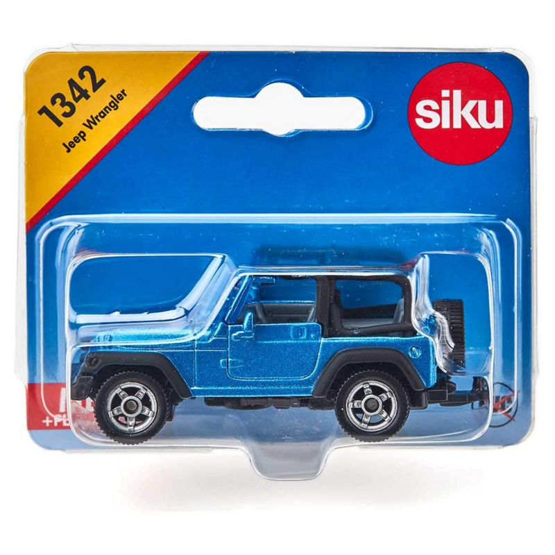 Siku Mini Blue Jeep Wrangler 1342