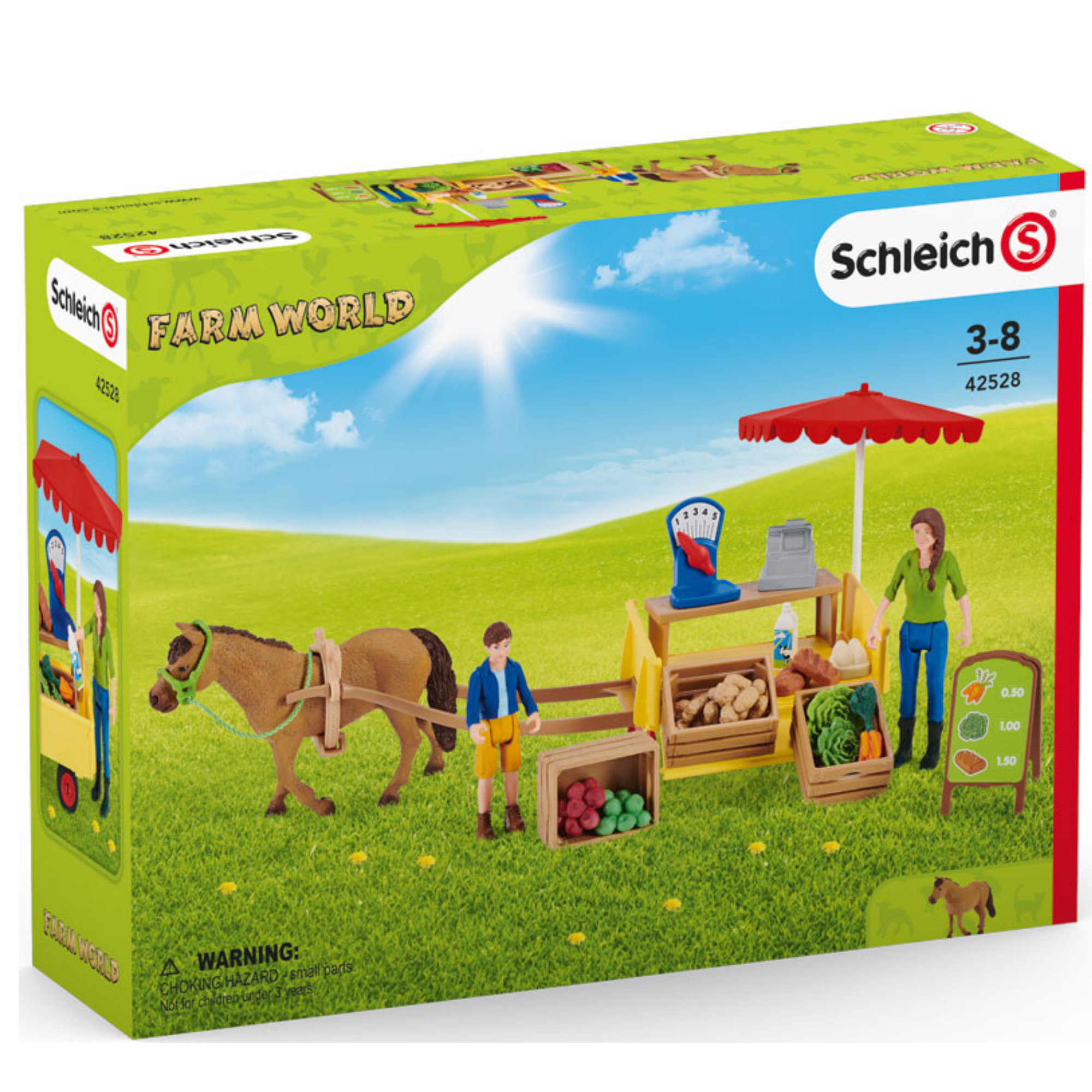 Schleich Sunny Day Mobile Farm Stand 42528