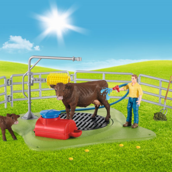 Schleich Happy Cow Wash