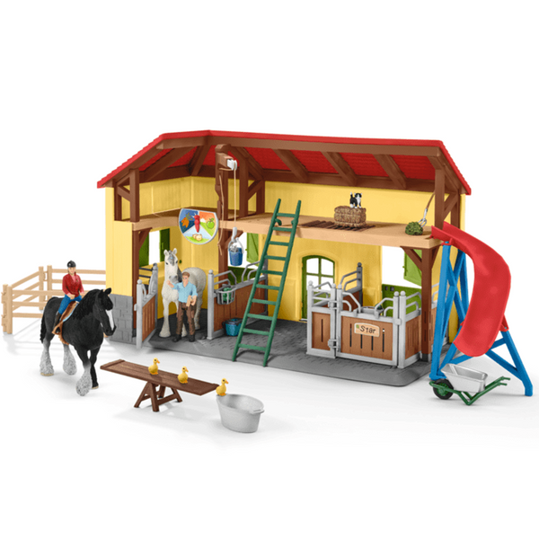 Schleich horse club large stable playset hot sale