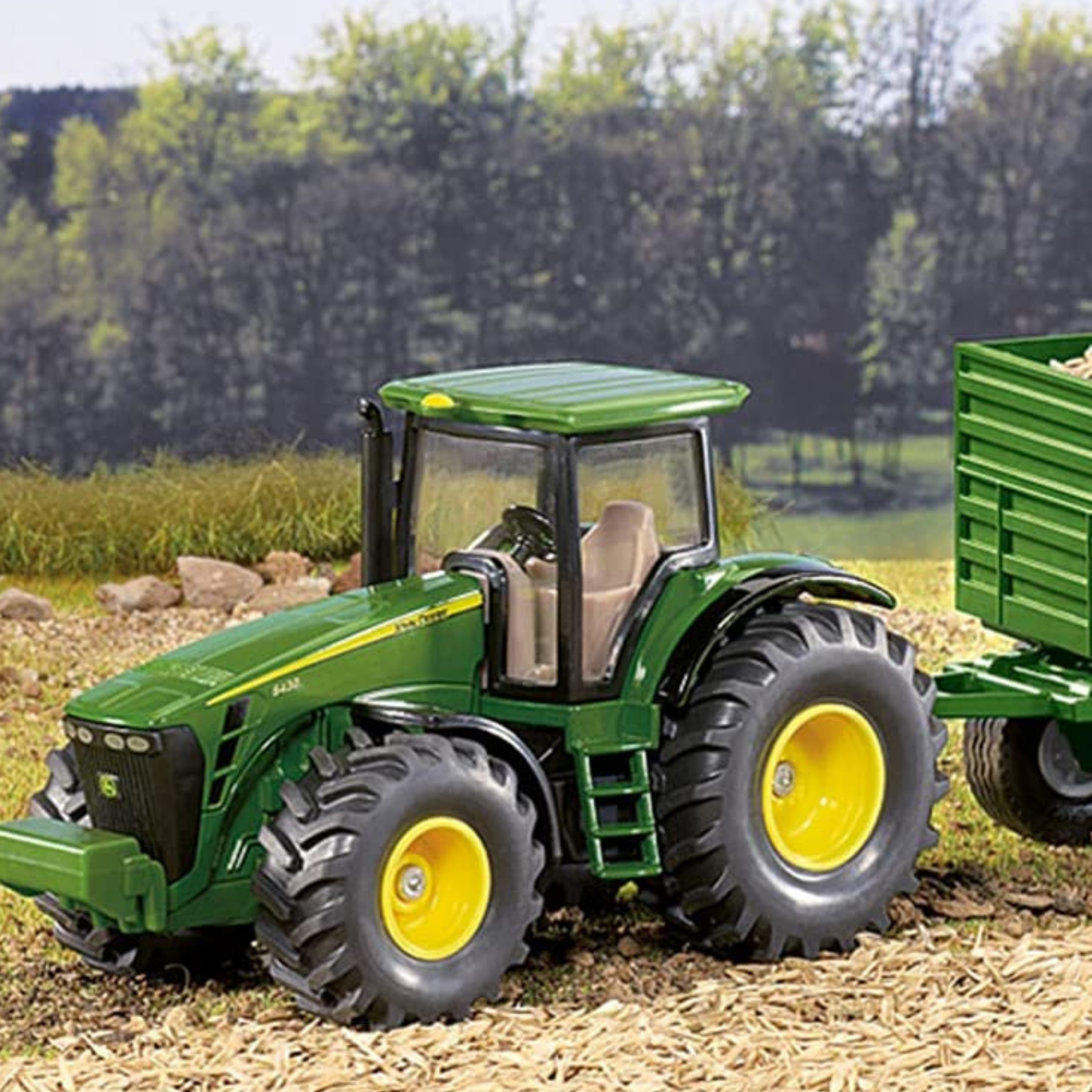 Siku John Deere 8000 Tractor with Trailer 1953