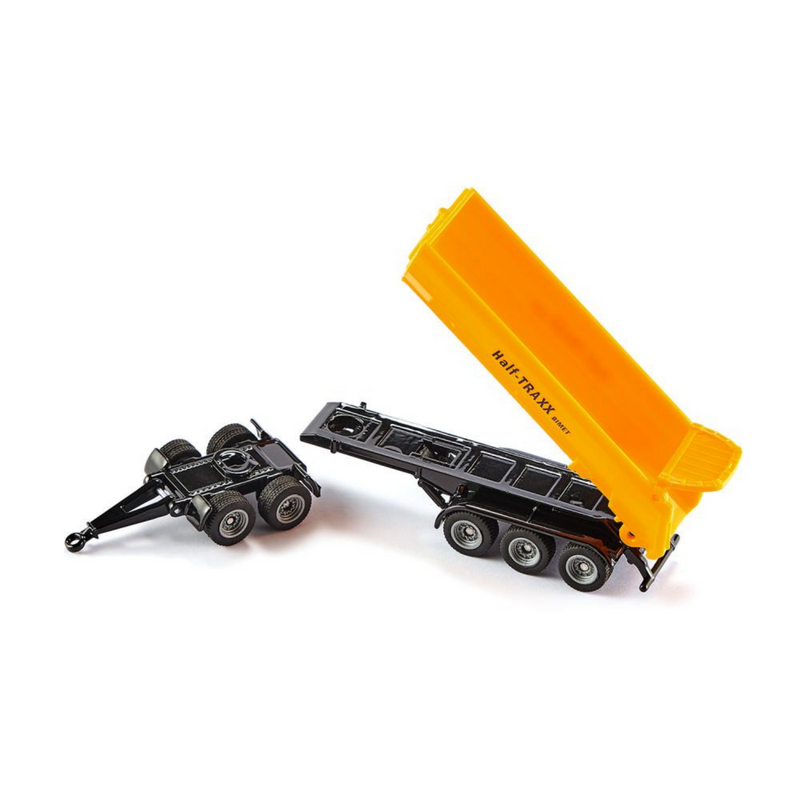 Siku Mini Tractor with Dolly & Tipping Trailer 1858