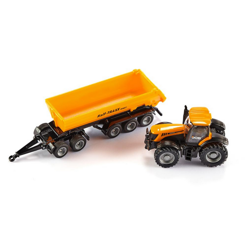 Siku Mini Tractor with Dolly & Tipping Trailer 1858