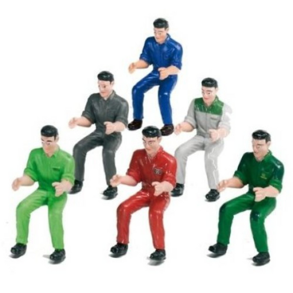 Siku Set of 6 Toy Tractor Drivers