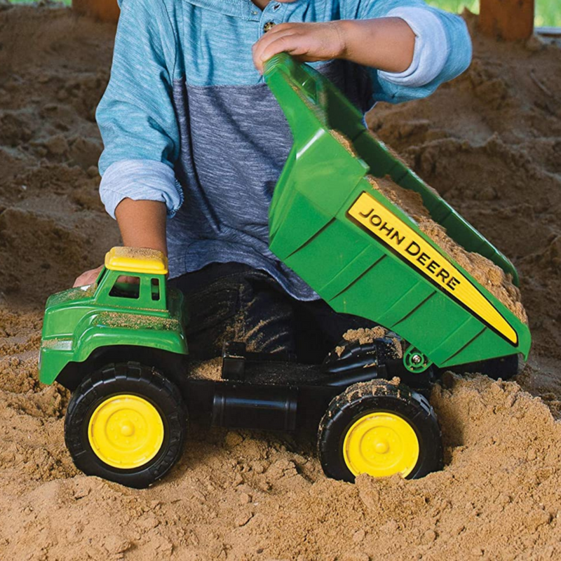 Big Scoop John Deere Excavator Dump Truck Composite