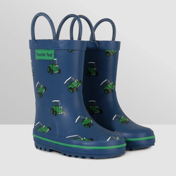 Tractor Ted Blue Wellies 