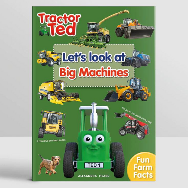 Tractor Ted Let's Look at Big Machines Book