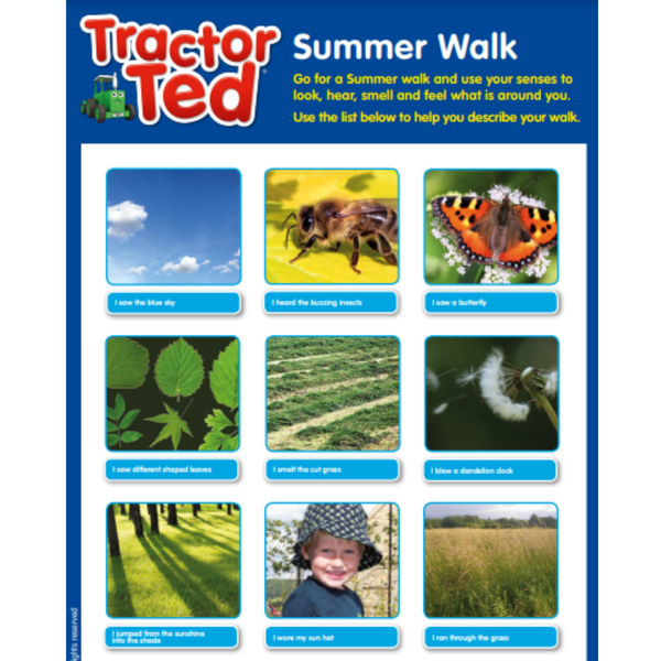 Tractor Ted Summer Walk