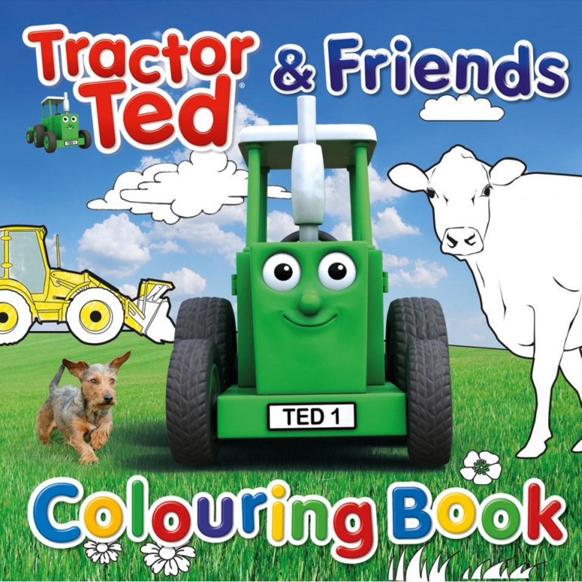 Tractor Ted Colouring Book