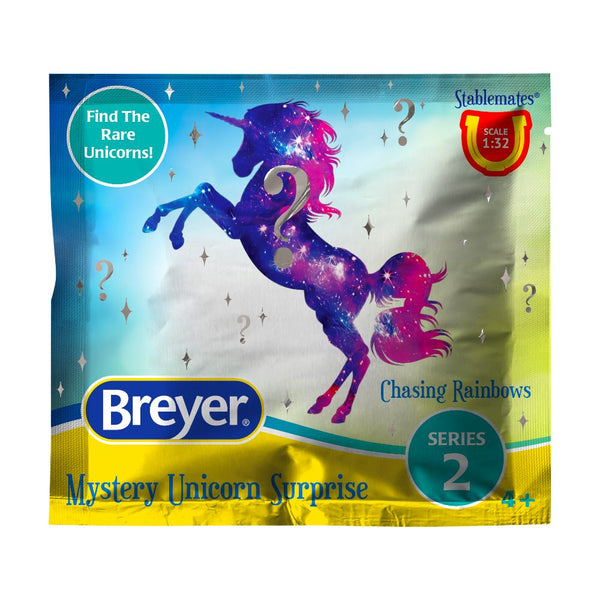Mystery Unicorn Surprise Chasing Rainbows Breyer 6056