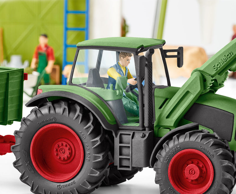 Schleich Tractor with Trailer 42379